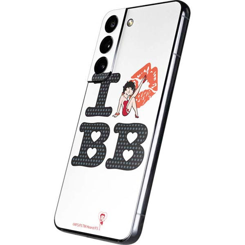 Betty Boop I Love BB Galaxy S22 Skin