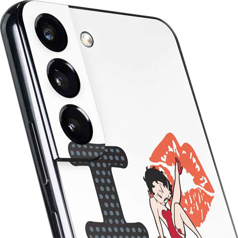 Betty Boop I Love BB Galaxy S22 Skin