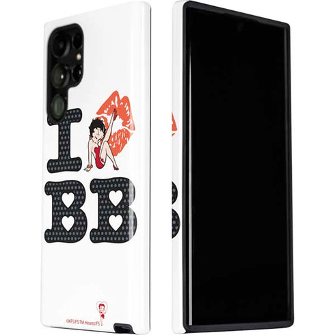 Betty Boop I Love BB Galaxy S22 Ultra Pro Case