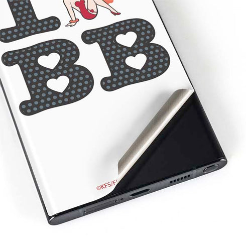 Betty Boop I Love BB Galaxy S22 Ultra Skin