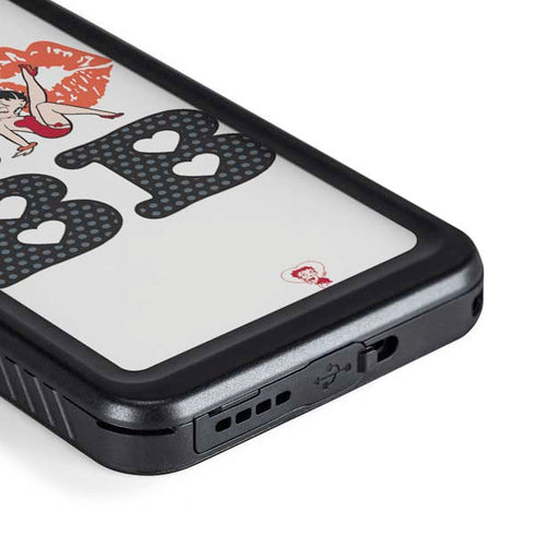 Betty Boop I Love BB Galaxy S23 Plus Waterproof Case