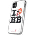 Betty Boop I Love BB iPhone 11 Clear Case