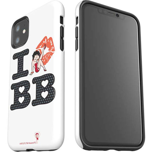 Betty Boop I Love BB iPhone 11 Impact Case