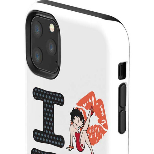 Betty Boop I Love BB iPhone 11 Pro Max Impact Case