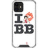 Betty Boop I Love BB iPhone 12 Clear Case