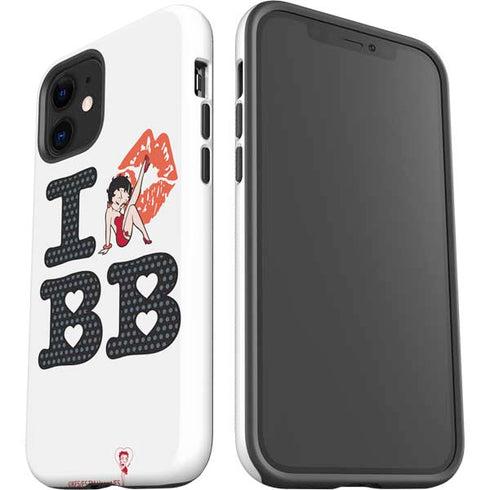 Betty Boop I Love BB iPhone 12 Impact Case