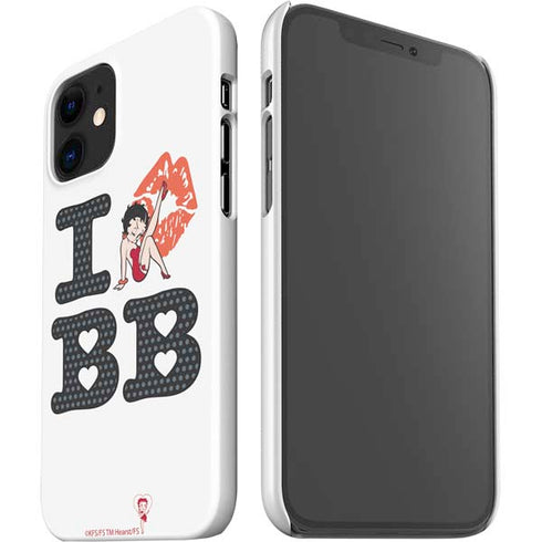 Betty Boop I Love BB iPhone 12 Mini Lite Case