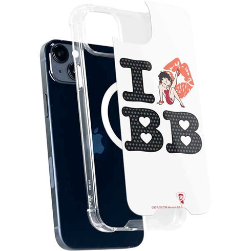 Betty Boop I Love BB iPhone 15 Plus MagSafe Case