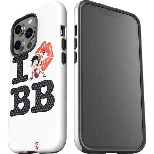 Betty Boop I Love BB iPhone 15 Pro Impact Case