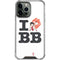 Betty Boop I Love BB iPhone 14 Pro Max Clear Case