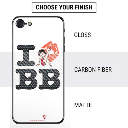 Betty Boop I Love BB iPhone SE (2nd & 3rd Gen) Skin