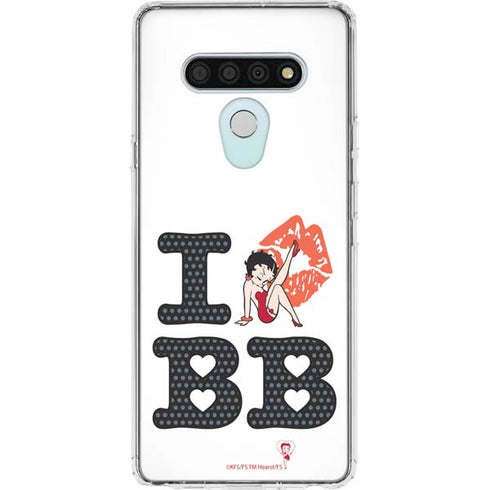 Betty Boop I Love BB LG Stylo 6 Clear Case