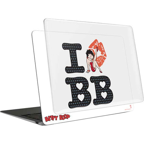 Betty Boop I Love BB MacBook Air 13in (2020) Case plus Skin