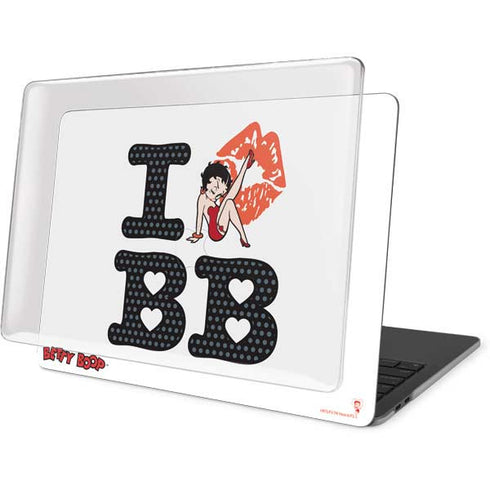 Betty Boop I Love BB MacBook Pro 16in (2019-20) Case plus Skin