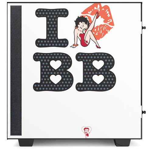Betty Boop I Love BB NZXT H510 Compact ATX Mid-Tower Case Skin