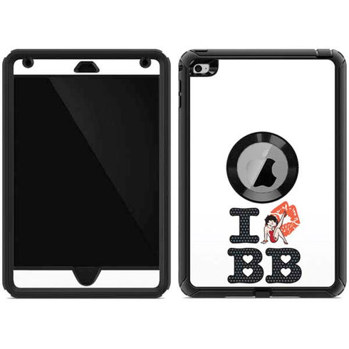 Betty Boop I Love BB Otterbox Defender iPad Skin