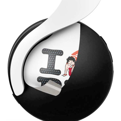 Betty Boop I Love BB PULSE 3D Wireless Headset for PS5 Skin