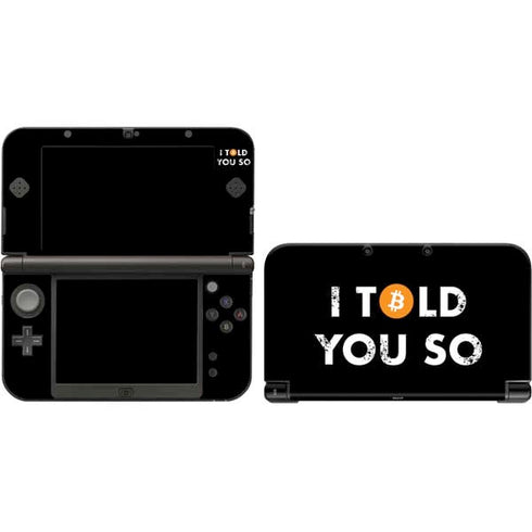 I Told You So 3DS XL 2015 Skin