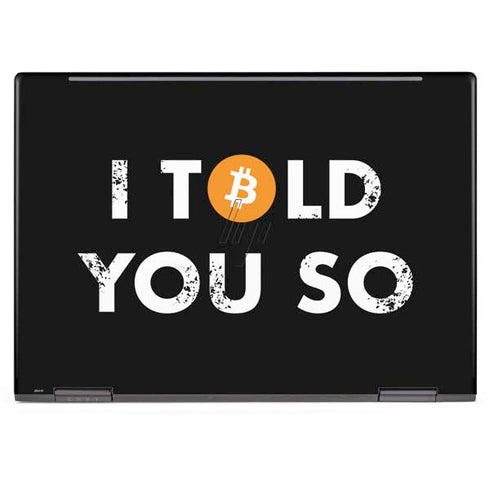 I Told You So HP Envy Skin