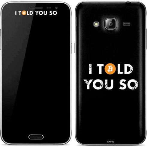 I Told You So Galaxy J3 Skin