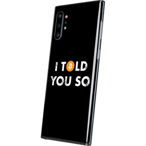 I Told You So Galaxy Note 10 Plus Skin