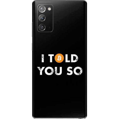 I Told You So Galaxy Note20 5G Skin