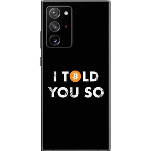 I Told You So Galaxy Note20 Ultra 5G Skin