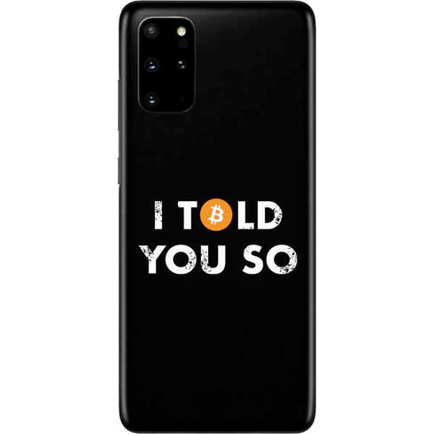 I Told You So Galaxy S20 Plus Skin