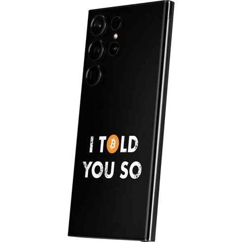 I Told You So Galaxy S23 Ultra Skin