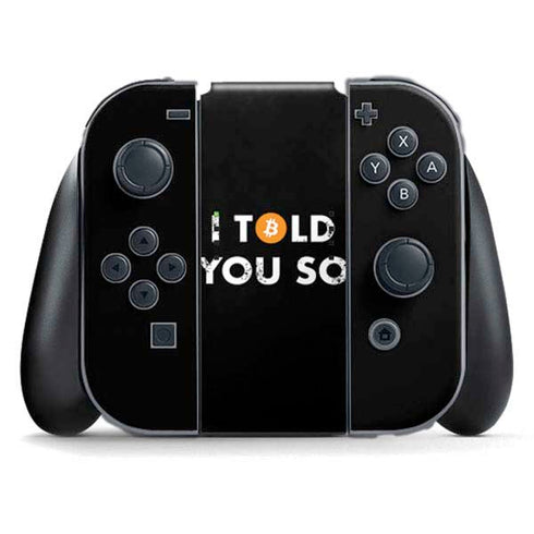 I Told You So Nintendo Switch (2017-2021) Joy-Con Controller Skin
