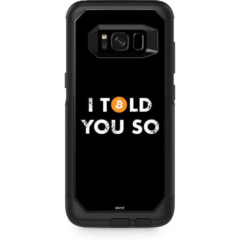 I Told You So Otterbox Commuter Galaxy Skin