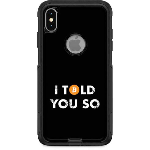 I Told You So Otterbox Commuter iPhone Skin
