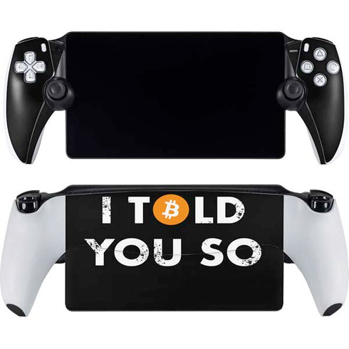 I Told You So PlayStation Portal Remote Player Skin