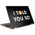 I Told You So HP Spectre Skin