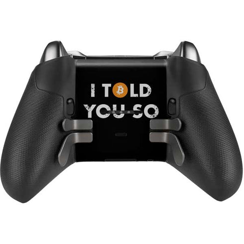 I Told You So Xbox Elite Wireless Controller Series 2 Skin