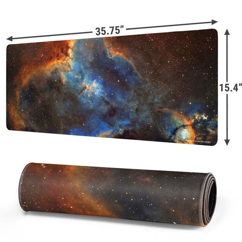 IC 1805 The Heart Nebula in Cassiopeia Gaming Mouse Pad