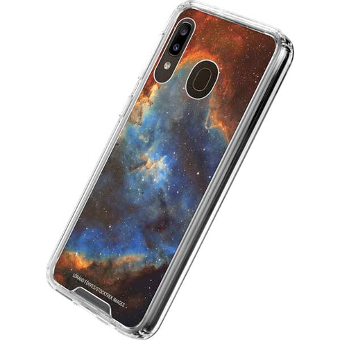 IC 1805 The Heart Nebula in Cassiopeia Galaxy A30 Clear Case