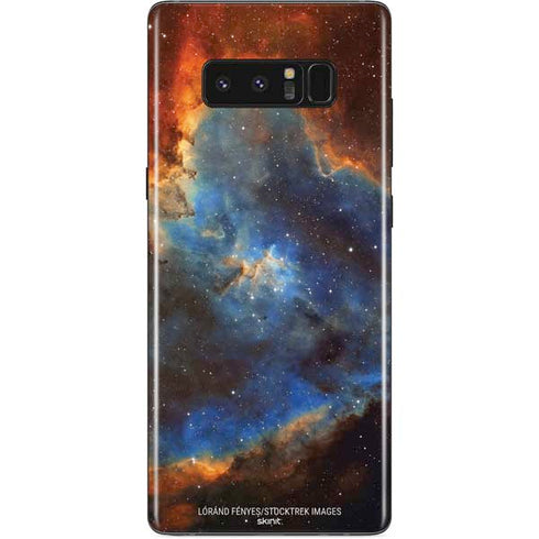 IC 1805 The Heart Nebula in Cassiopeia Galaxy Note 8 Skin
