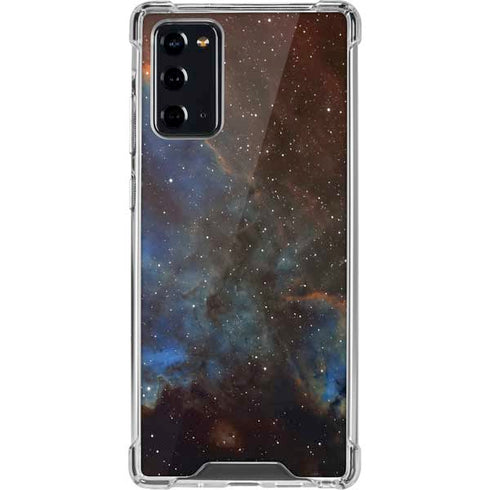 IC 1805 The Heart Nebula in Cassiopeia Galaxy Note20 5G Clear Case