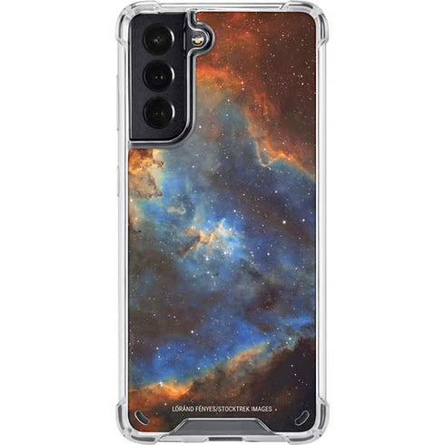 IC 1805 The Heart Nebula in Cassiopeia Galaxy S21 5G Clear Case