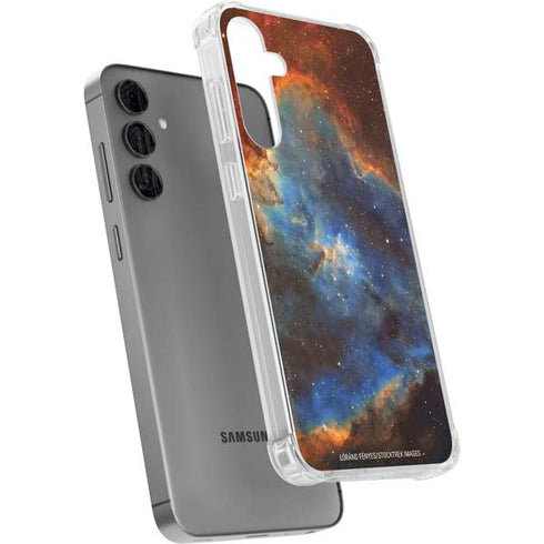IC 1805 The Heart Nebula in Cassiopeia Galaxy S24 Plus Clear Case