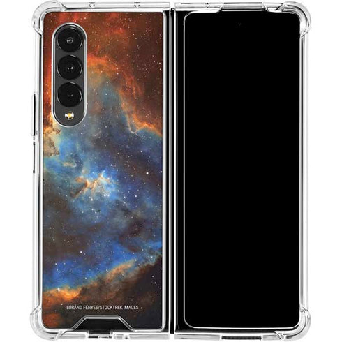 IC 1805 The Heart Nebula in Cassiopeia Galaxy Z Fold4 5G Clear Case