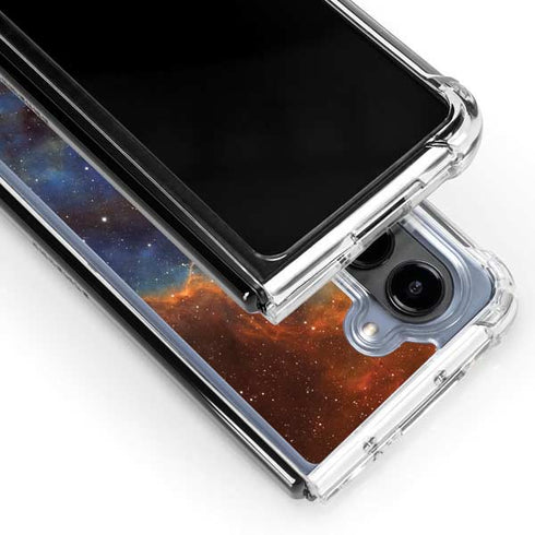 IC 1805 The Heart Nebula in Cassiopeia Galaxy Z Fold5 5G Clear Case
