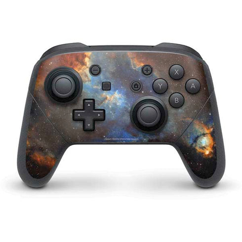 IC 1805 The Heart Nebula in Cassiopeia Nintendo Switch Pro Controller Skin