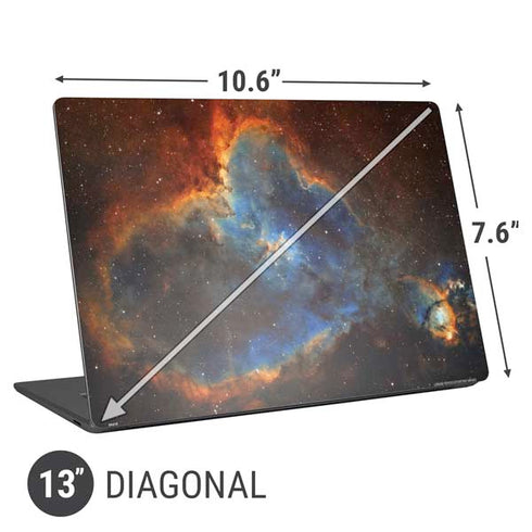 IC 1805 The Heart Nebula in Cassiopeia Universal Laptop 13in (10.6 x 7.6in) Skin
