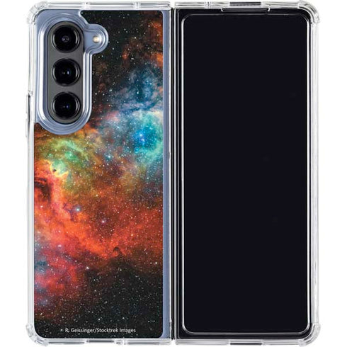 IC 1848 the Soul Nebula Galaxy Z Fold5 5G Clear Case