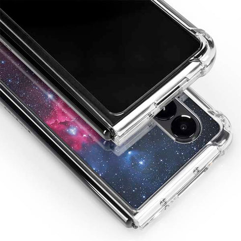 IC 2177 The Seagull Nebula Galaxy Z Fold4 5G Clear Case