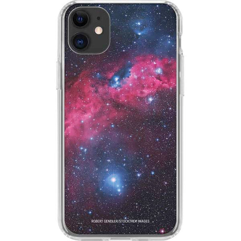 IC 2177 The Seagull Nebula iPhone 11 Clear Case
