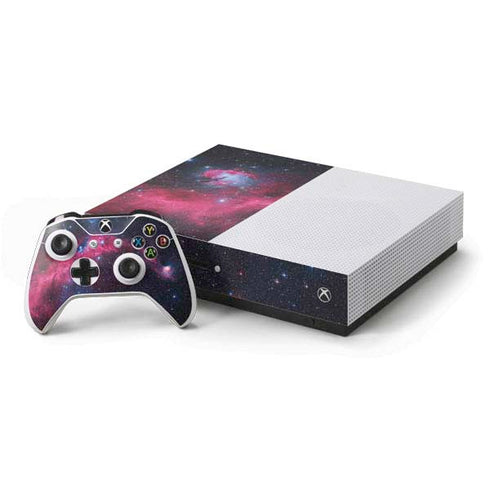 IC 2177 The Seagull Nebula Xbox One S Console and Controller Bundle Skin