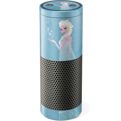 Disney Frozen Ice Blue Elsa Art Amazon Echo Skin